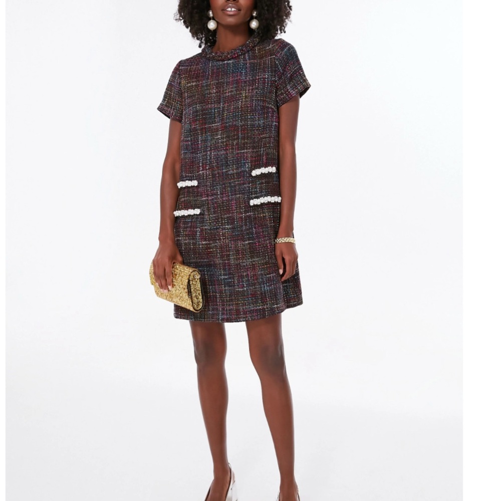 Tuckernuck multicolor Jackie Tweed Mini Dress